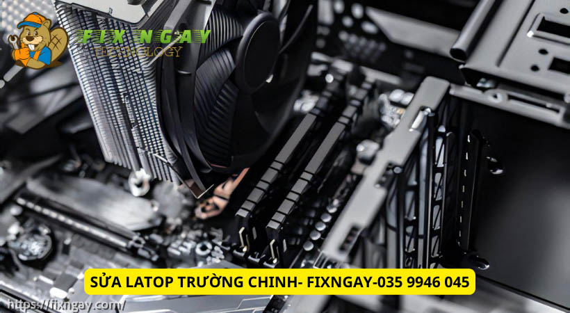 linh kiện laptop của dịch vụ sửa laptop trường chinh ở Fixngay