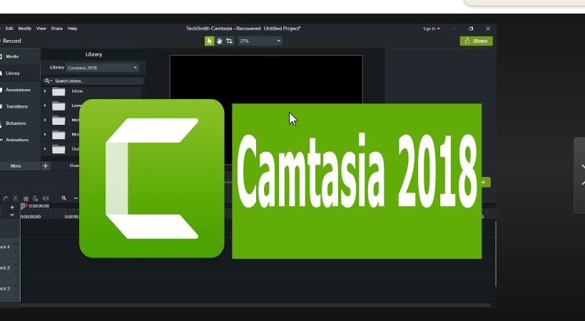 Camtasia phiên bản 2018 - Hướng dẫn cài đặt.