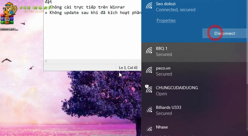 Tắt wifi trước khi tải Adobe Media Encoder CS6 