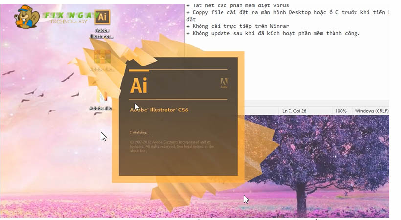 adobe Illustrator 2017 - Hướng dẫn cài đặt.