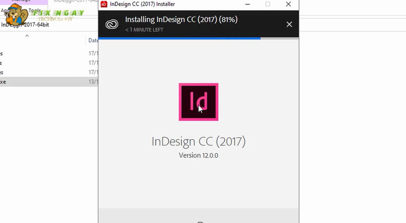 đợi tải indesign 2017